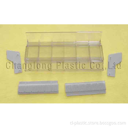 Plastic Parts Used in Supermarket Cosmetic Showcase